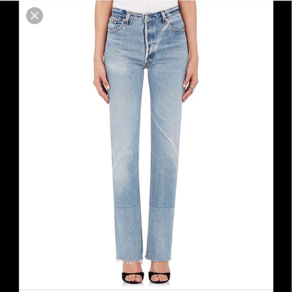 Levi's high rise stove pipe Clearance